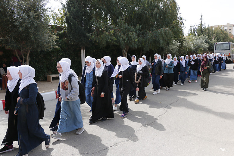زيارة مدرسة بشير الريس 